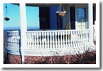 Lexington Spindle Baluster System - 36" Residential radius application - Spindle top and bottom railing
